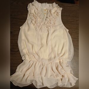 Adiva Size M Peplum Blouse